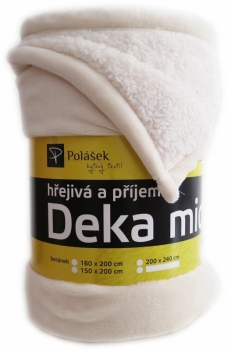 Deka beránek smetanová č. 2